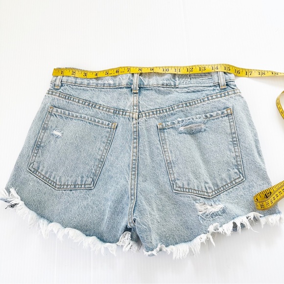 REVICE Malibu Denim Distressed Shorts, 29 - Picture 5 of 10